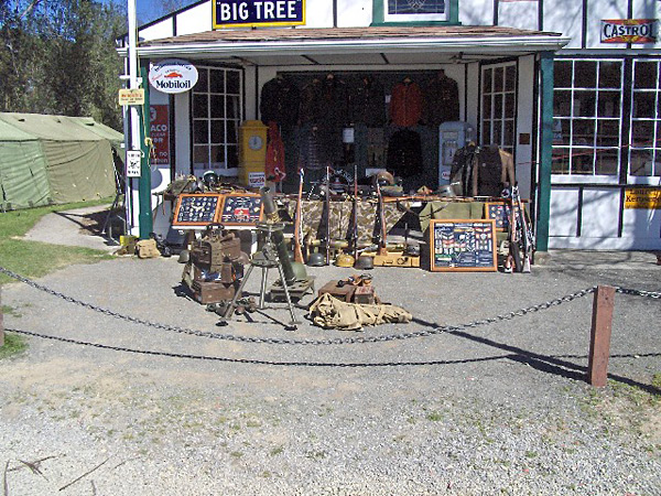 weapons display