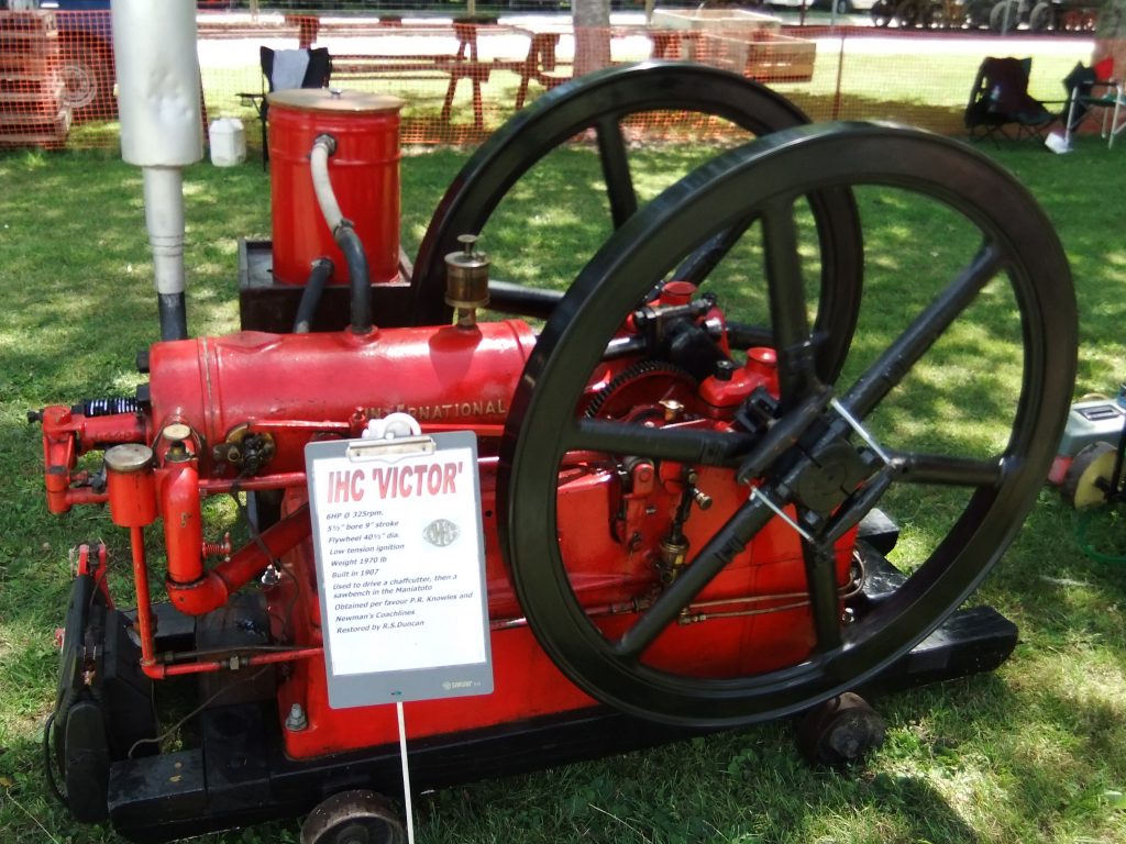 vintage engine higgins hertiage park