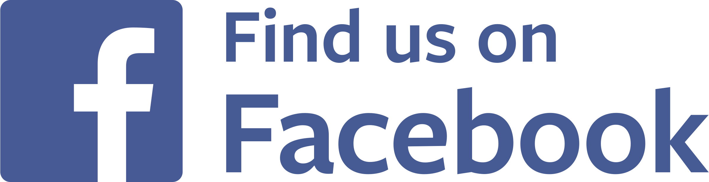 find-us-on-facebook-logo-png-transparent - Higgins Heritage Park